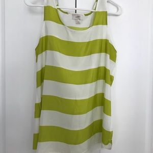 Loft Chartreuse Tank